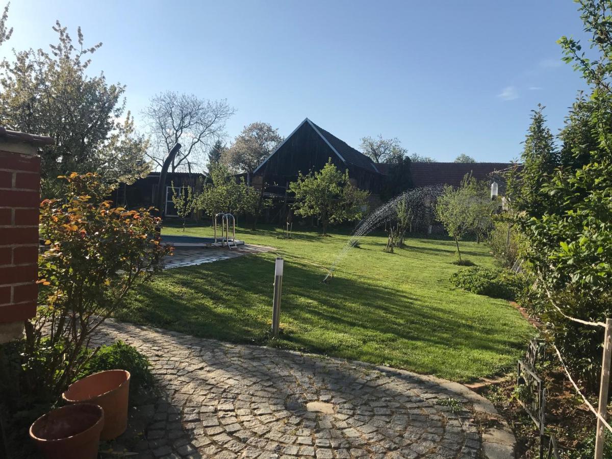 Helle, Offene Dachgeschosswohnung Mit Terrasse Felsőlászló Kültér fotó